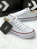 Converse All Star Chuck Taylor Branco lona plataforma