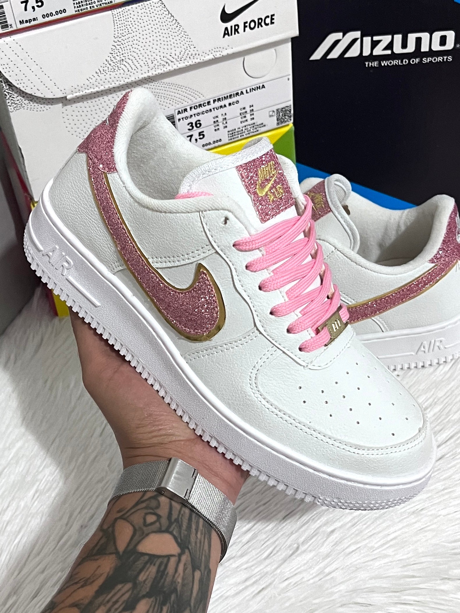 Nike Air Force 1' x Rosa Gliter