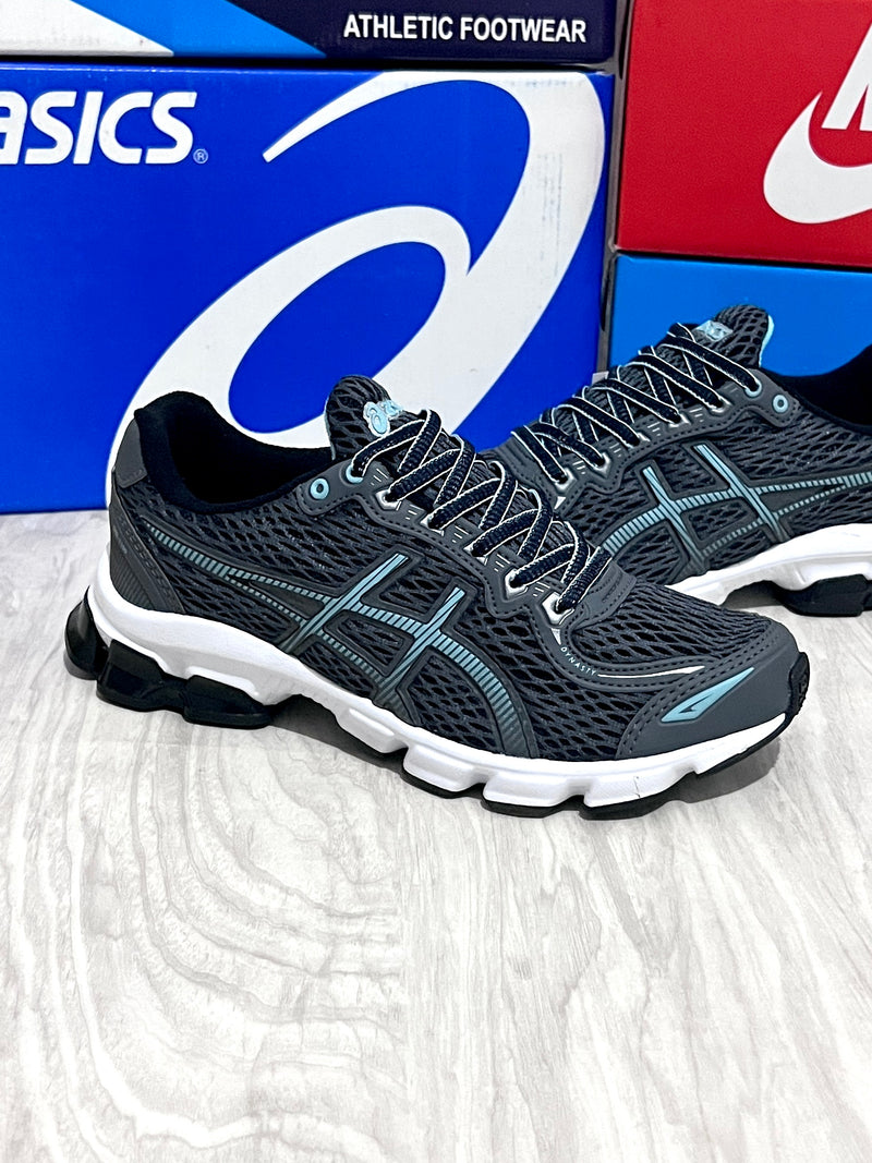 Asics Kayano 23 x grafite verde-água