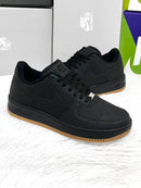 Nike Air Force 1' x Preto sola Caramelo