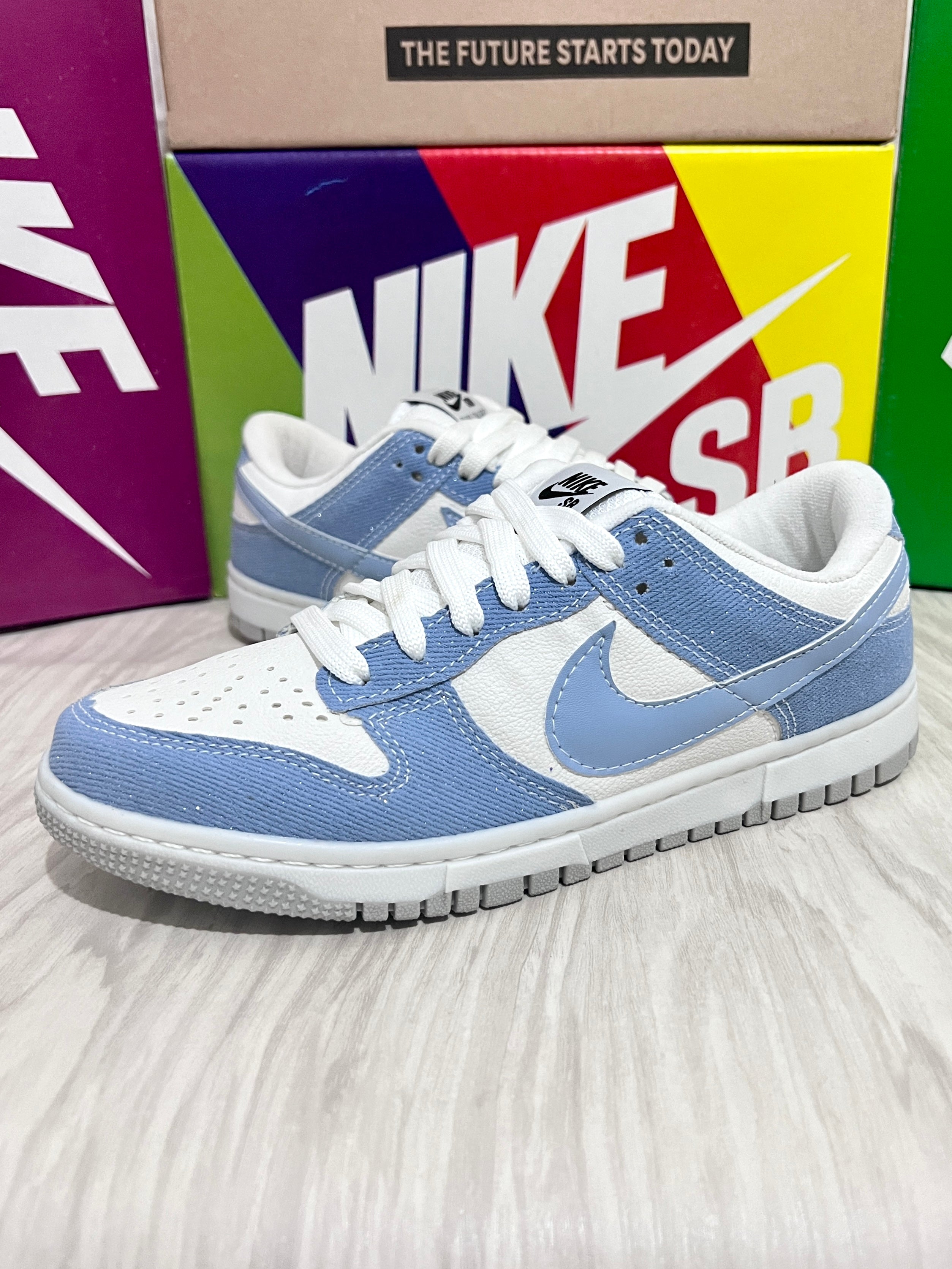 Nike SB Dunk Low Pro x Jeans Azul BB