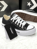 Converse All Star Chuck Taylor Preto Plataforma