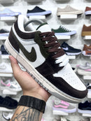 Air Jord. Low’ x Café/Musgo