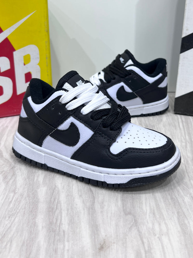 Cerrado Dnk Low Infantil x Preto c/ Branco
