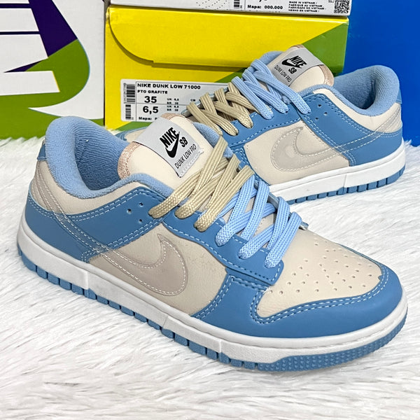 Nike SB Dunk Low Pro x Azul Bege Nike SB Dunk Low Pro x Azul Bege
