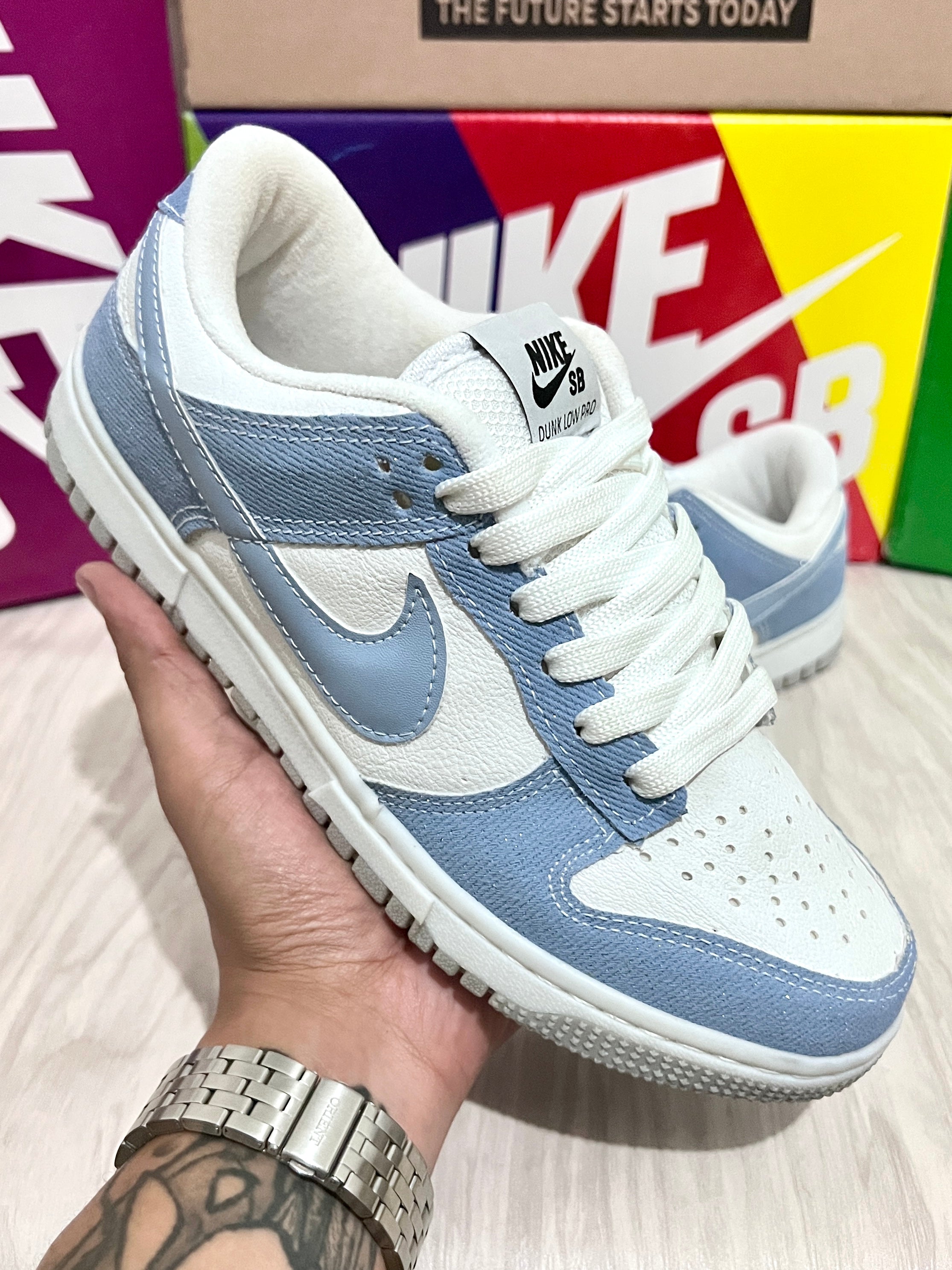 Nike SB Dunk Low Pro x Jeans Azul BB