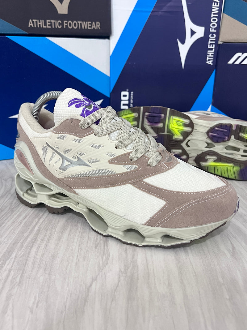 Mizuno Prophecy LS x Flor de Lótus - bege