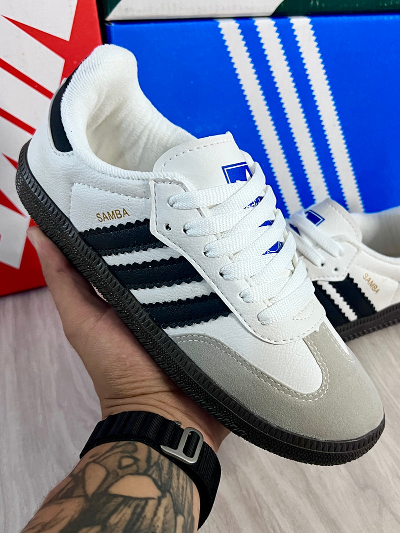 Adidas Samba x Branco c/ preto