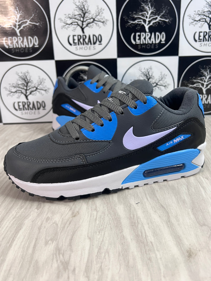 Nike Air Max 90 Grafite c/ Azul