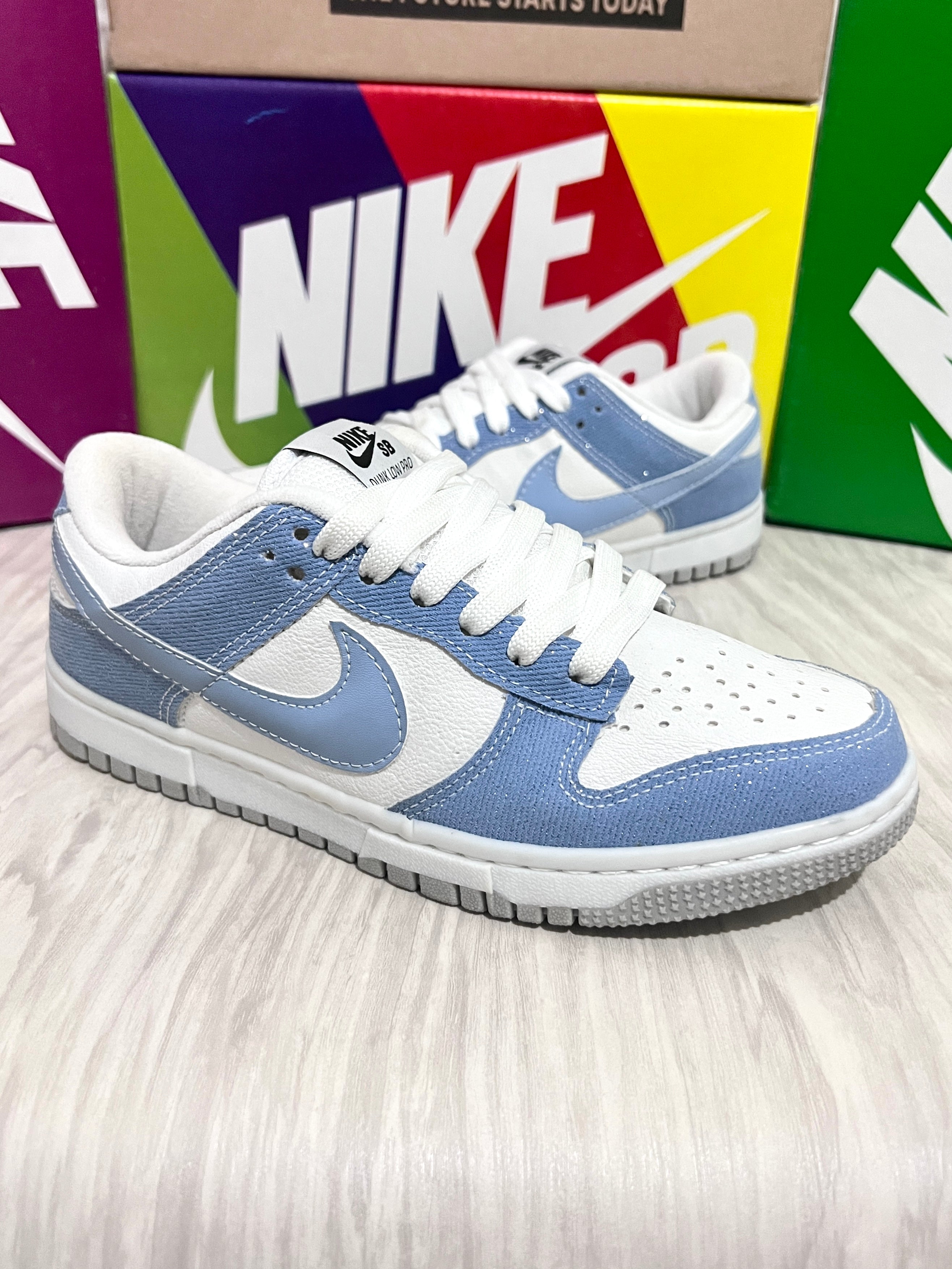 Nike SB Dunk Low Pro x Jeans Azul BB