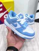 Cerrado Dnk Low Infantil x Azul c/ Branco