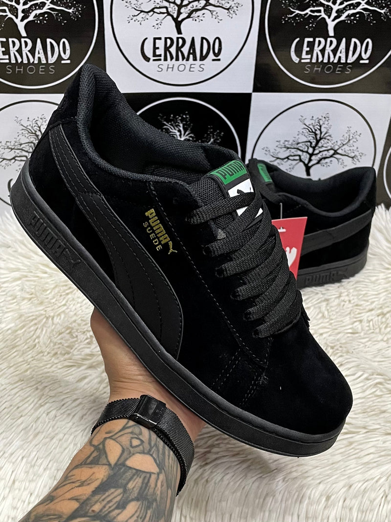 Puma Smash Suede All Black