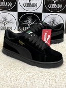 Puma Smash Suede All Black