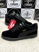 Puma Smash Suede All Black