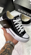 Converse All Star Chuck Taylor Preto Plataforma