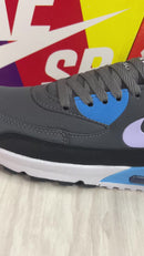 Nike Air Max 90 Grafite c/ Azul