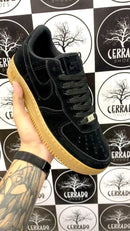 Nike Air Force 1' Preto c/ Caramelo