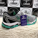 Mizuno Nirvana 9 Branco c/ Verde-água