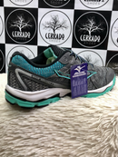 Mizuno Nirvana 9 Grafite Verde-Água