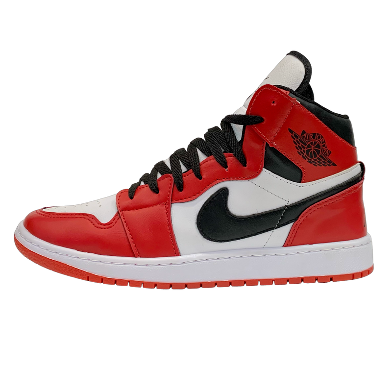 Nike Air Jordan 1' Vermelho c/ Branco