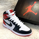 Nike Air Jordan 1' Vermelho-Tricolor