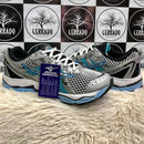 Mizuno Nirvana 9 Branco c/ Azul-bb