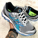 Mizuno Nirvana 9 Branco c/ Azul-bb